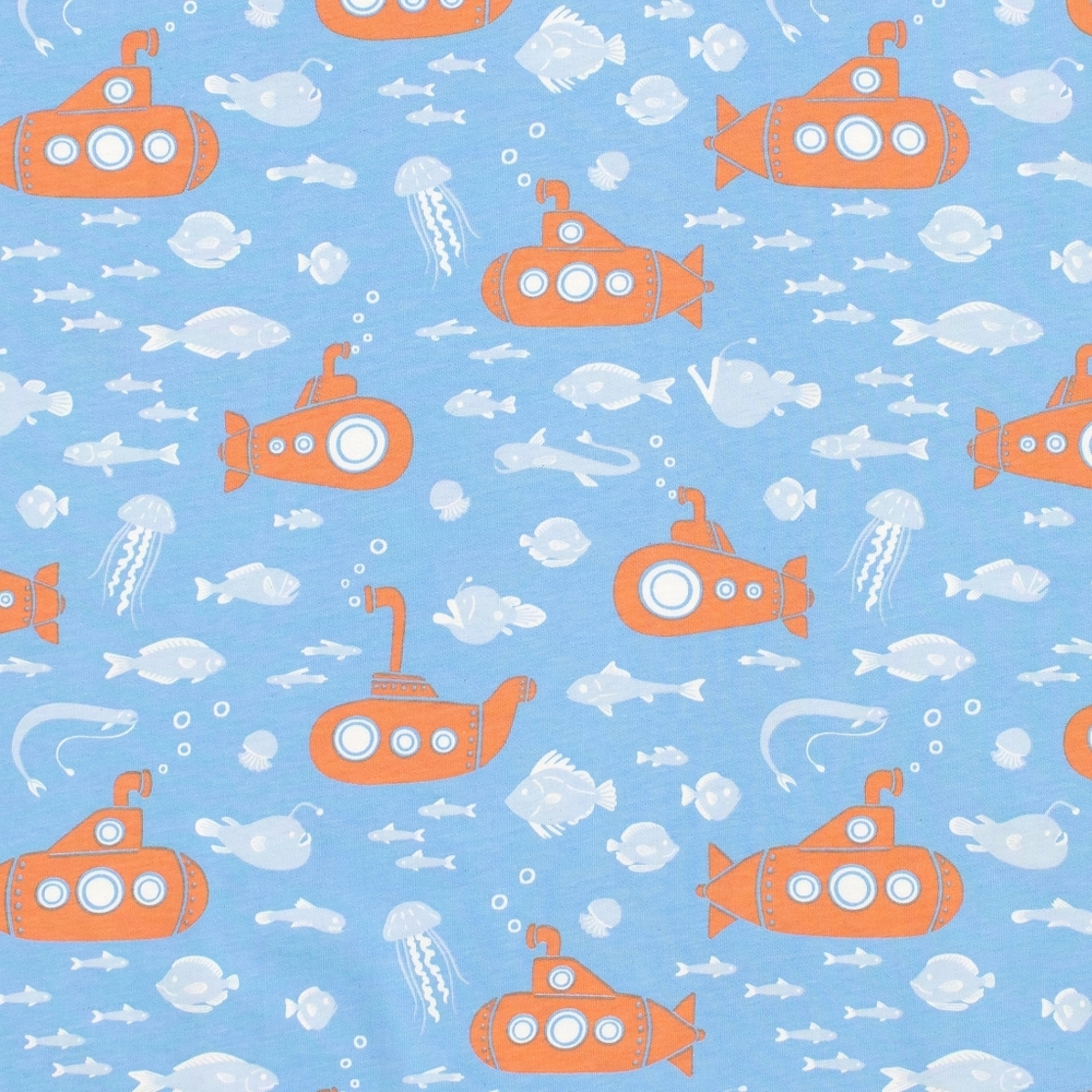 NWOT Winter Water Factory Helsinki Submarine Print Dress Size M - Picture 4 of 6